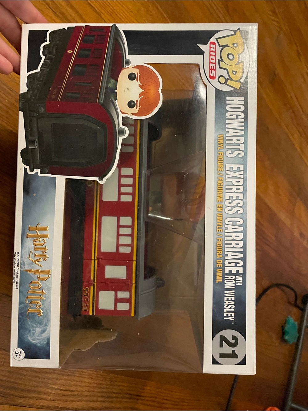 Funko Pop! Hogwarts Express Carriage with Ron Weasley - Red and Black